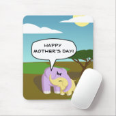 Kuchen-und der Butterglücklicher Mutter Tag! Mousepad (Mit Mouse)