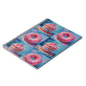 Kuchen und Donut-Notebook Notizblock (Linke Seite)