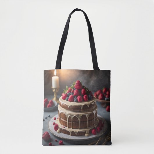 Kuchen und Feinschmecker Bakers Totbeutel Tasche (Vorderseite)