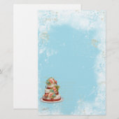 Kuchen und Frillery Briefpapier (Vorne/Hinten)