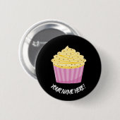 Kuchen und Herz Button (Vorne & Hinten)