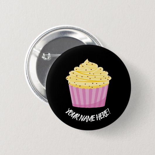 Kuchen und Herz Button (Vorne & Hinten)