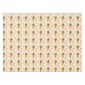 Kuchen und Kerzen Tischdecke (Vorderseite (Horizontal))