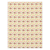 Kuchen und Kerzen Tischdecke (Vorderseite)