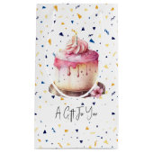 Kuchen und Konfetti-Geschenktasche Kleine Geschenktüte (Vorderseite)