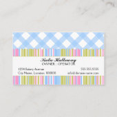 Kuchen-und Kuchen-Pop-Bäckerei Visitenkarte (Rückseite)