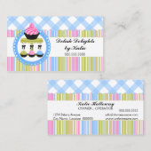 Kuchen-und Kuchen-Pop-Bäckerei Visitenkarte (Vorne/Hinten)