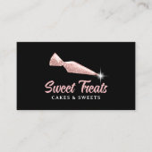 Kuchen und Süßigkeiten Bäckerei Rose Goldschmiedeb Visitenkarte (Vorderseite)