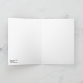 Kuchen und Tulip Karte (Innenseite)