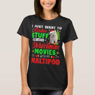 Kuchen und Weihnachtsfilme mit meinem Malz ansehen T-Shirt
