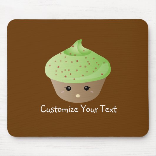 Kuchen-Verrücktheit Mousepad (Vorne)