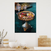 Kuchen - Vier kleine Leute Poster (Küche)