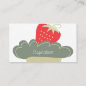Kuchen-Visitenkarte Visitenkarte (Rückseite)
