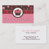 KUCHEN-VISITENKARTE VISITENKARTE (Vorne/Hinten)