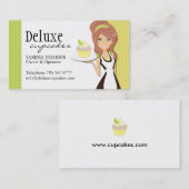 Kuchen-Visitenkarte Visitenkarte (Vorne/Hinten)