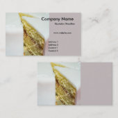 Kuchen-Visitenkarten Visitenkarte (Vorne/Hinten)