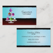 Kuchen-Visitenkarten Visitenkarte (Vorne/Hinten)