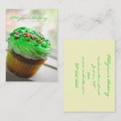 Kuchen-Visitenkarten Visitenkarte (Vorne/Hinten)