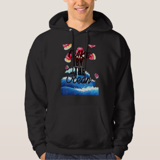 Kuchen vom Ozeanerwachsenen Hoodie