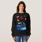 Kuchen vom Ozeanerwachsenen Sweatshirt (Vorne ganz)