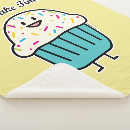 Kuchen-Zeit mit besprüht süßen Nachtischfondant Sherpadecke (3/4)