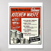 Küchenabfall Poster (Vorne)