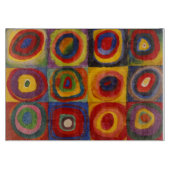 Küchenabteilung mit Kandinsky-Plätzen Schneidebrett (Vorderseite)