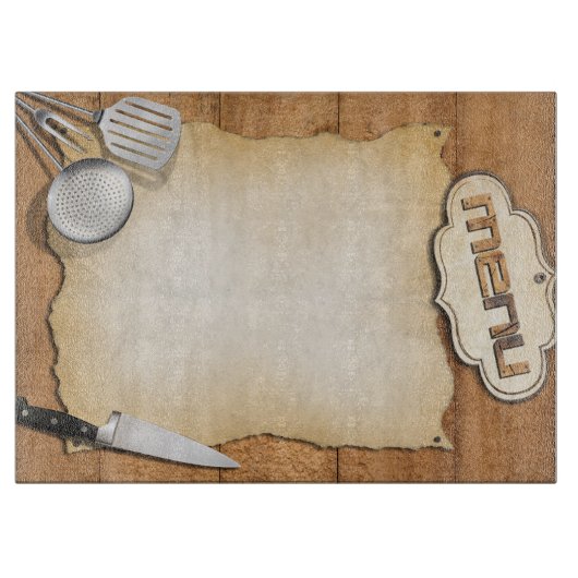 Küchenaccessoires Schneidebrett (Vorderseite)