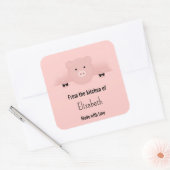 Küchenaufkleber Quadratischer Aufkleber (Umschlag)