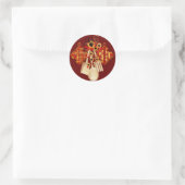 Küchenaufkleber - SRF Runder Aufkleber (Tasche)