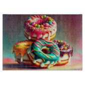 Küchenbackdonuts Schneidebrett (Vorderseite)