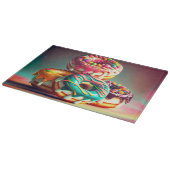 Küchenbackdonuts Schneidebrett (Ecke)