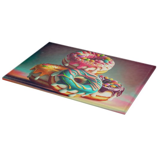 Küchenbackdonuts Schneidebrett (Ecke)