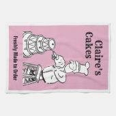 Kuchenbacken, Backen Geschirrtuch (Horizontal)