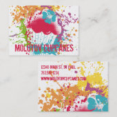 Kuchenbäckereitintenfleck Visitenkarte (Vorne/Hinten)