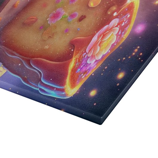 Küchenbackplatte Schneidebrett (Ecke)