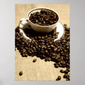 Küchenbild-Kaffeetasse Poster (Vorne)