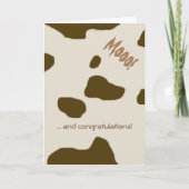 KUCHENbraun Karte (Vorderseite)