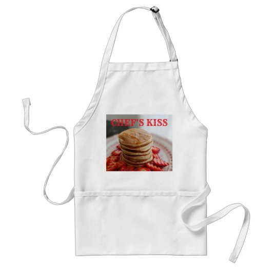 Küchenchef-Kuss-Pfannkuchen Standard-Schürze Schürze (Vorne)