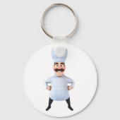 Küchenchef Schlüsselanhänger (Rückseite)