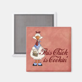 Küchenchick Magnet (Vorderseite/Rückseite)