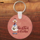 Küchenchick Schlüsselanhänger (Vorderseite)
