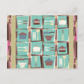 Küchenclub Postcard (oder Rezept Card) Postkarte (Vorderseite)