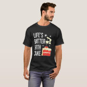 Kuchendekoration Backen für Bäckereigebäck Liebe T-Shirt (Vorne ganz)