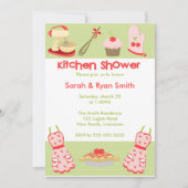 Küchendusche Einladung (Vorderseite)