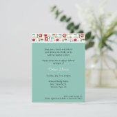 Küchendusche Einladung (Stehend Vorderseite)