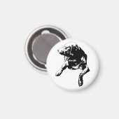 Küchenecke Kontur: Labrador Magnet (Vorderseite/Rückseite)