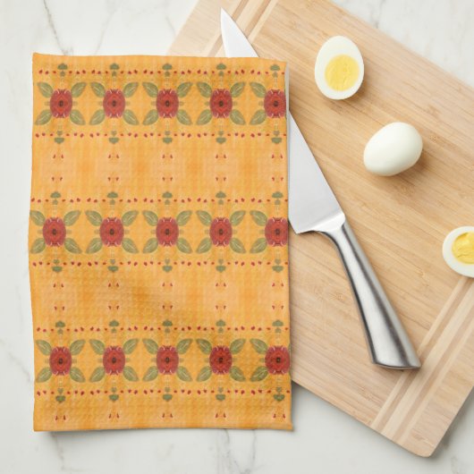 Kücheneinrichtung Geschirrtuch (Viertel Falte)