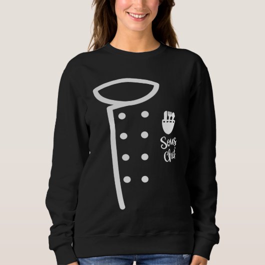 Küchenexperte 2. Ansprechpartner Kochen Sous-Che Sweatshirt (Vorderseite)