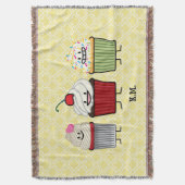 Kuchenfamilien-Zuckerguss besprüht Kirschkuchen Decke (Vorderseite Vertikal)